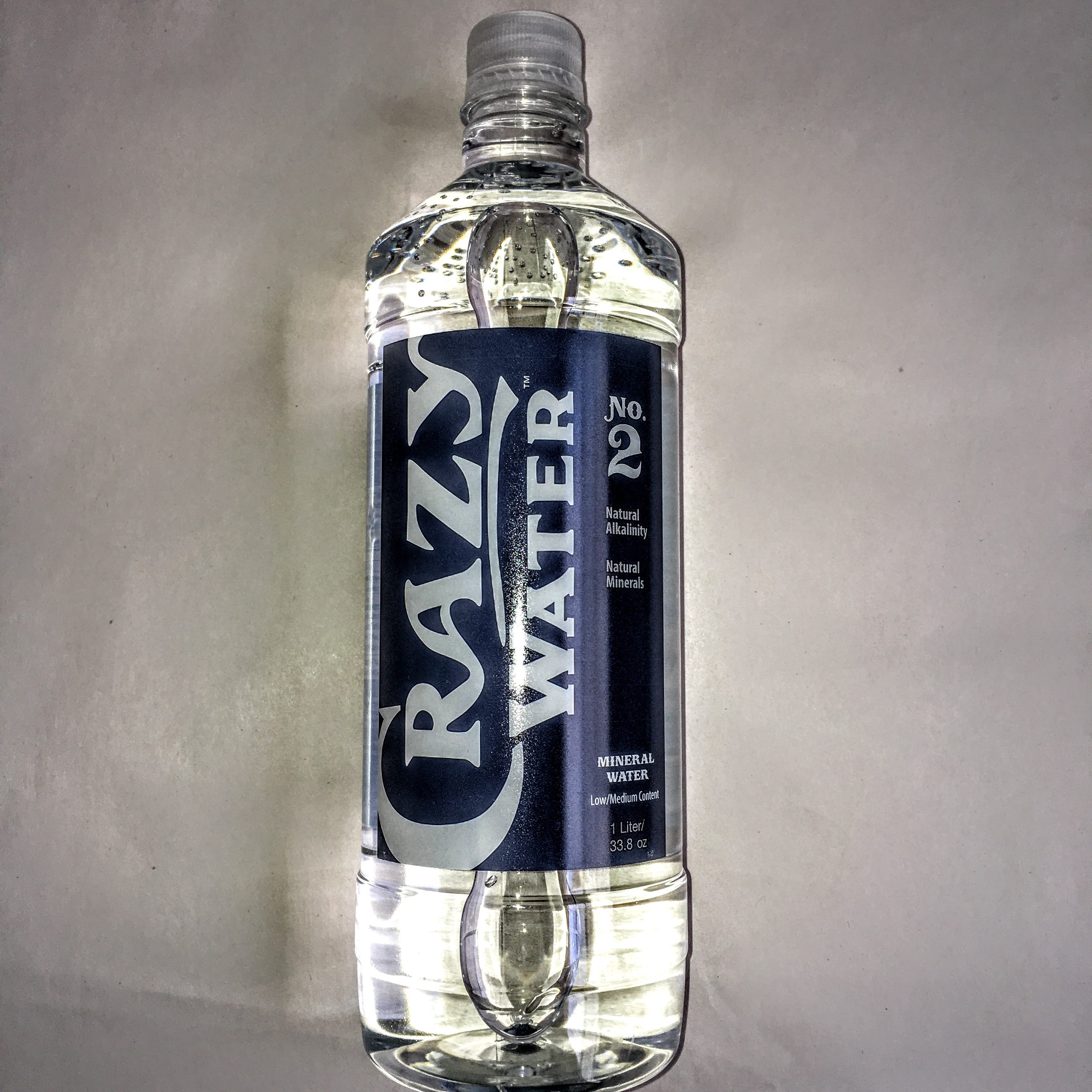 A bottle of crazy water. 